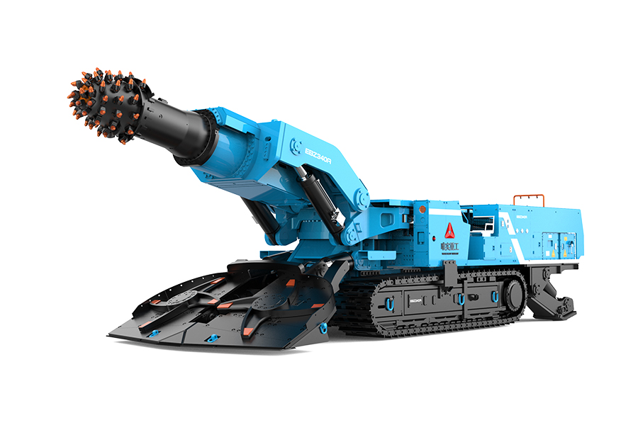 EBZ 340S Low-profile, high-powered, hard rock roadheader
